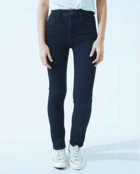 Jean Skinny fit tono oscuro para mujer