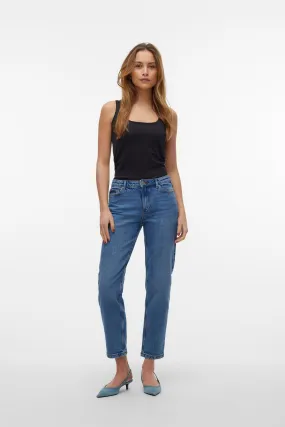 Vero Moda Vaquero recto de tiro medio